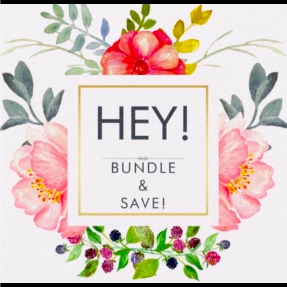 Bundle and save!!   Send me an offer!